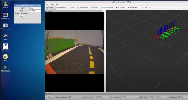 Rviz visualization in Duckietown workbench