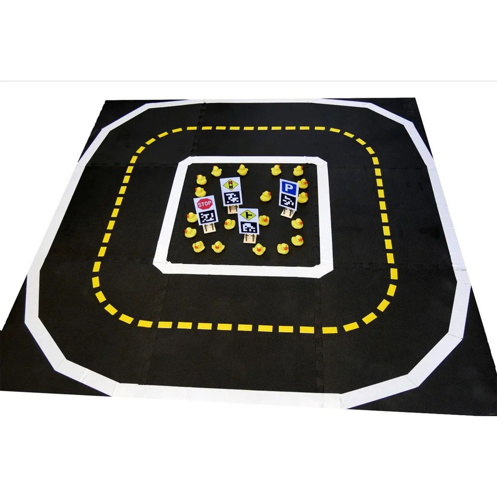The smallest city configuration compatible with Duckietown appearance specifications