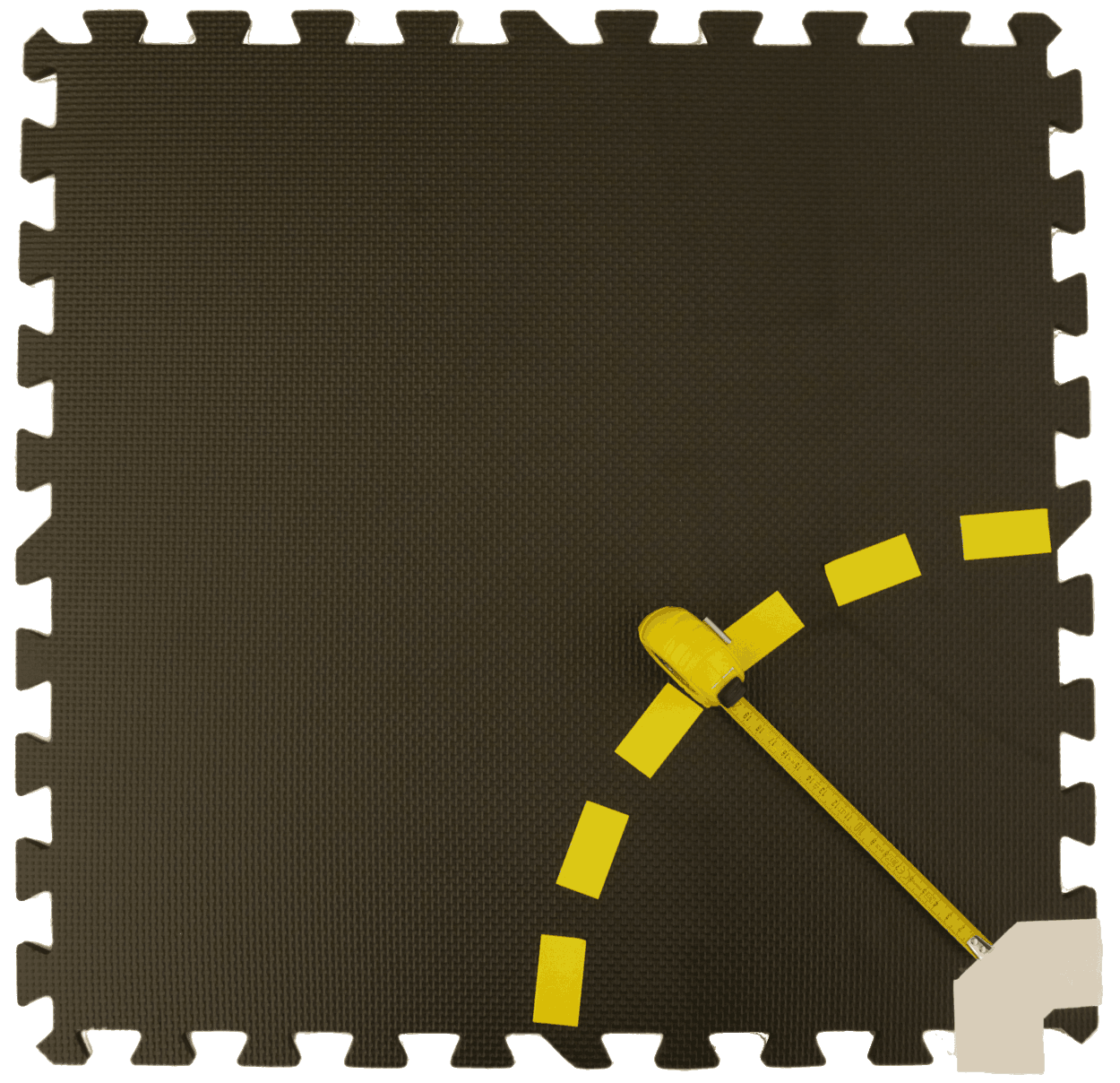 Building a curved Duckietown tile, first lane