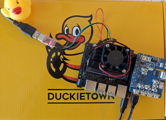 Optional UART connection through serial cable to view the detailed logs of the Jetson Nano 4GB dev kit